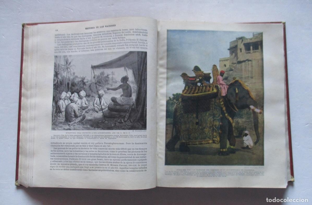 Libros antiguos: HISTORIA DE LAS NACIONES - 2 TOMOS - Foto 5