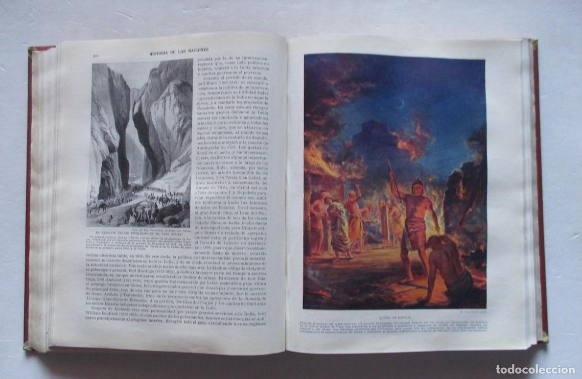 Libros antiguos: HISTORIA DE LAS NACIONES - 2 TOMOS - Foto 7