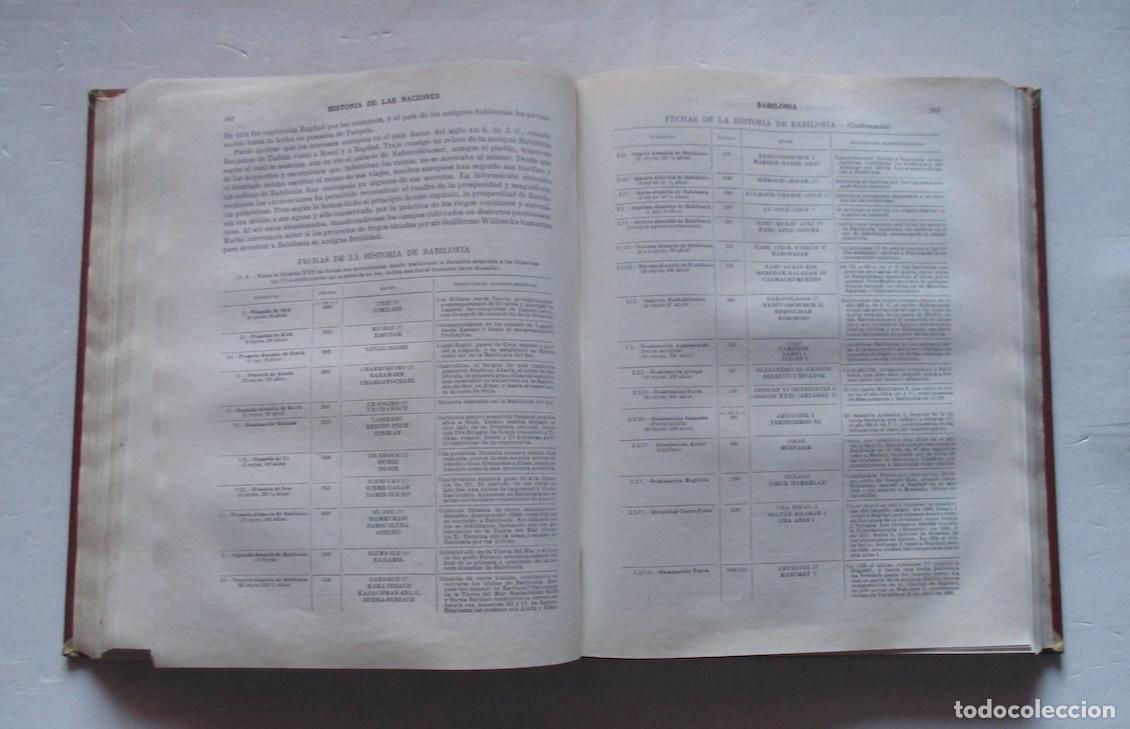 Libros antiguos: HISTORIA DE LAS NACIONES - 2 TOMOS - Foto 8