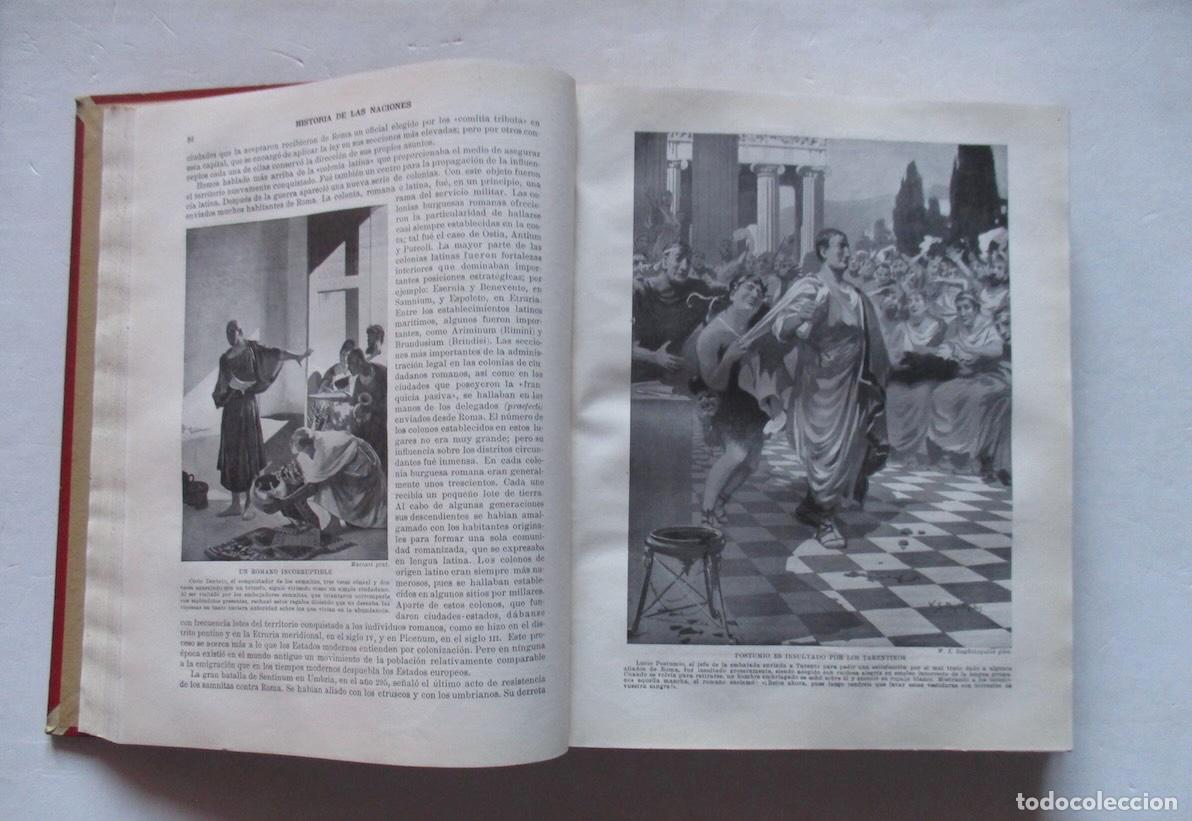 Libros antiguos: HISTORIA DE LAS NACIONES - 2 TOMOS - Foto 12