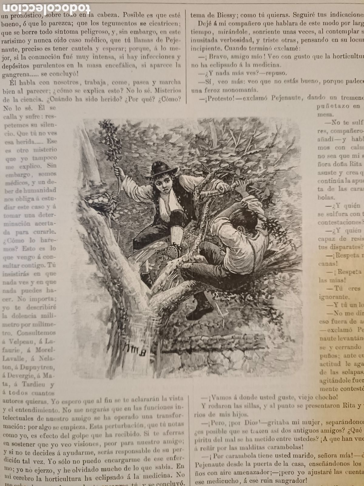 Libros antiguos: Almanaque de La Ilustraci&oacute;n Dos Tomos - Foto 9