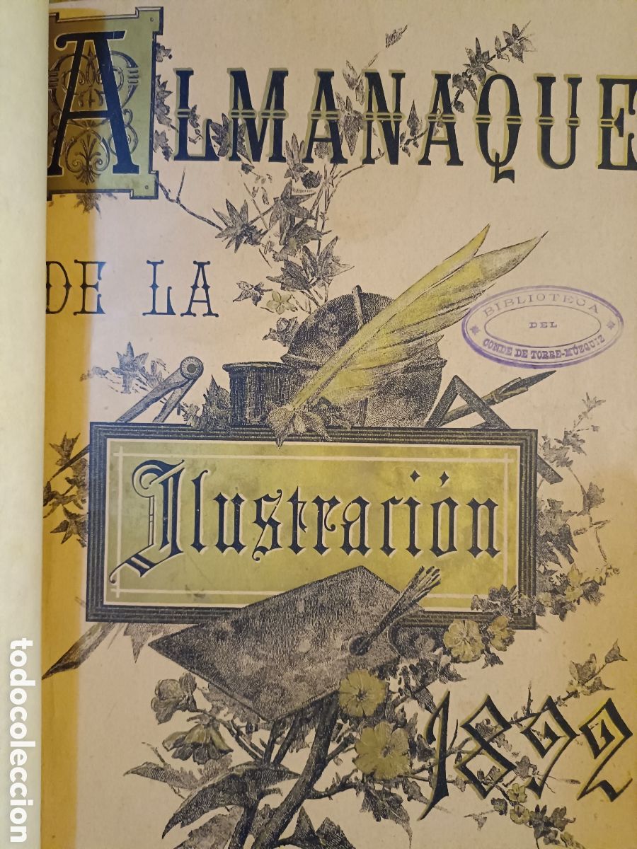 Libros antiguos: Almanaque de La Ilustraci&oacute;n Dos Tomos - Foto 13