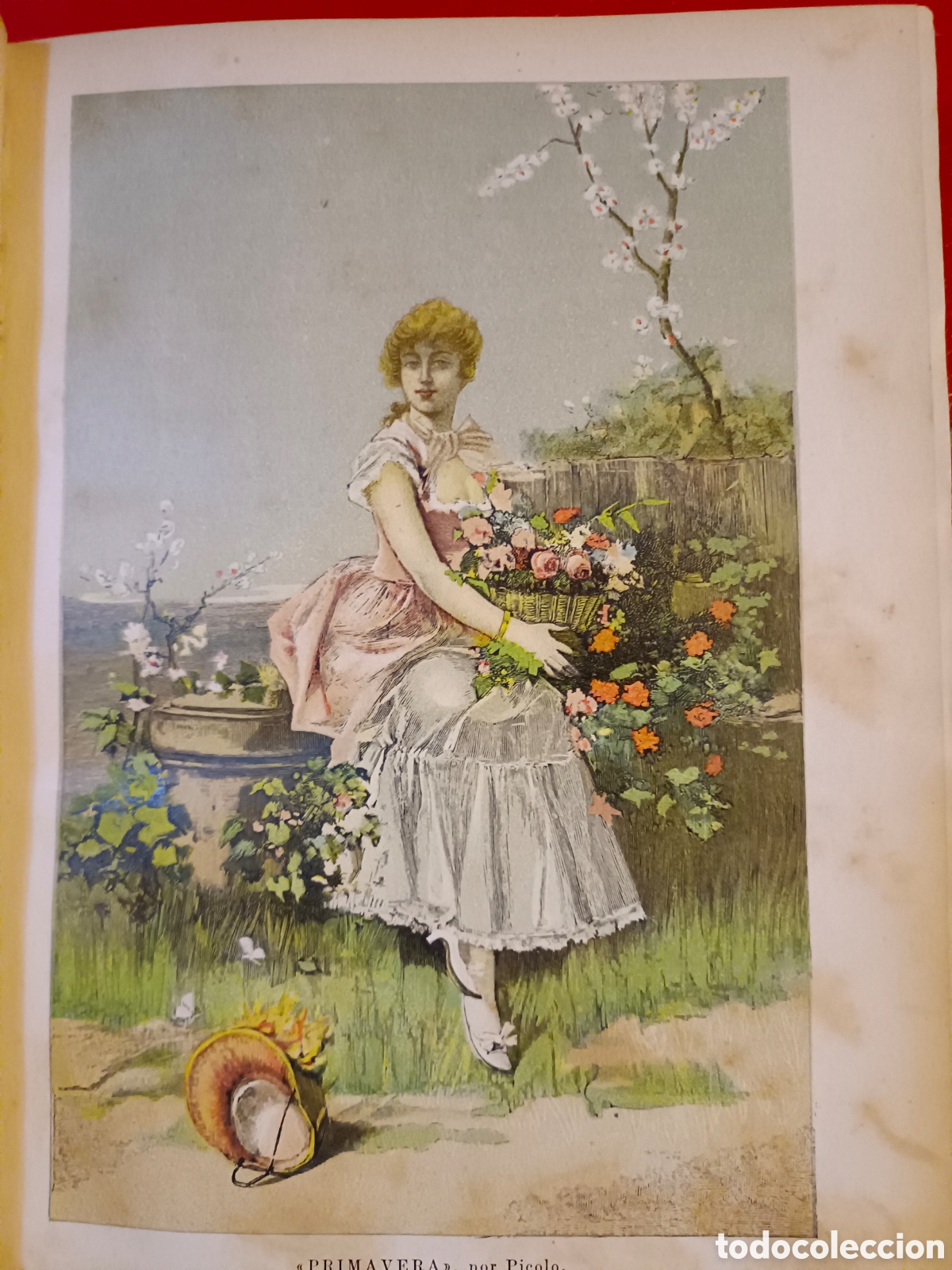 Libros antiguos: Almanaque de La Ilustraci&oacute;n Dos Tomos - Foto 14