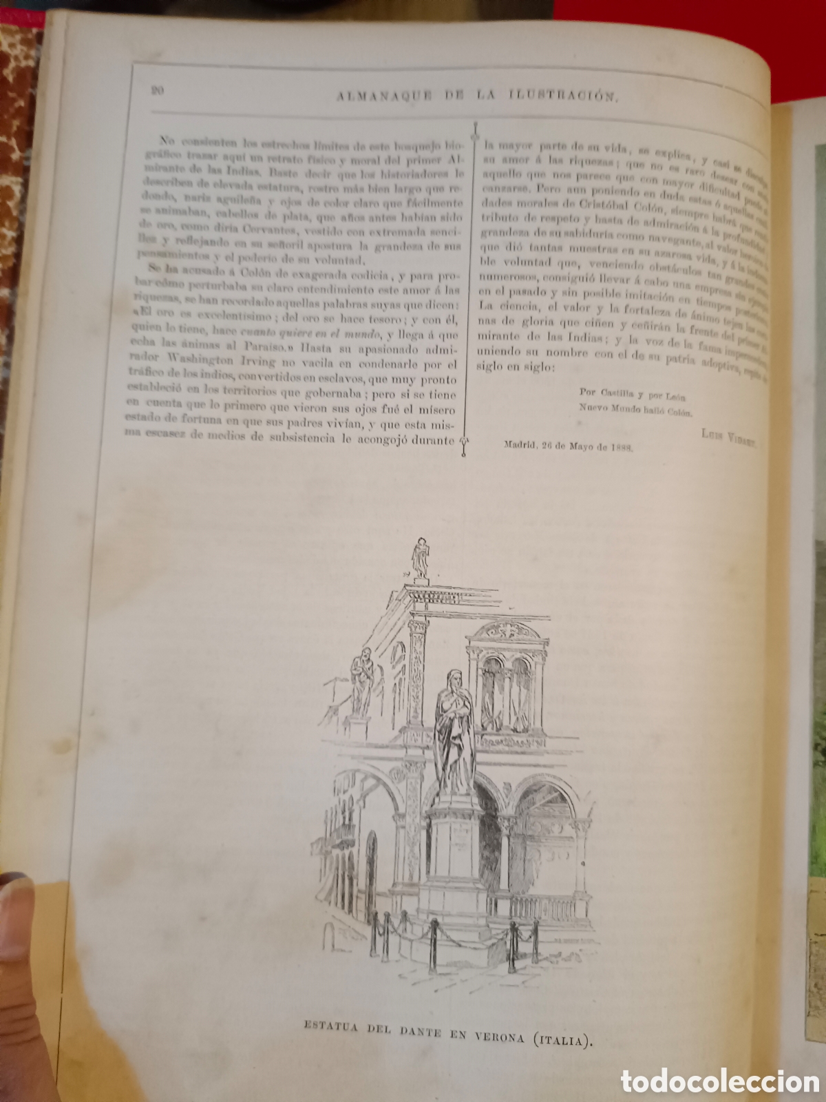 Libros antiguos: Almanaque de La Ilustraci&oacute;n Dos Tomos - Foto 19