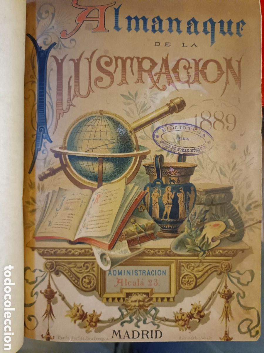 Libros antiguos: Almanaque de La Ilustraci&oacute;n Dos Tomos - Foto 20