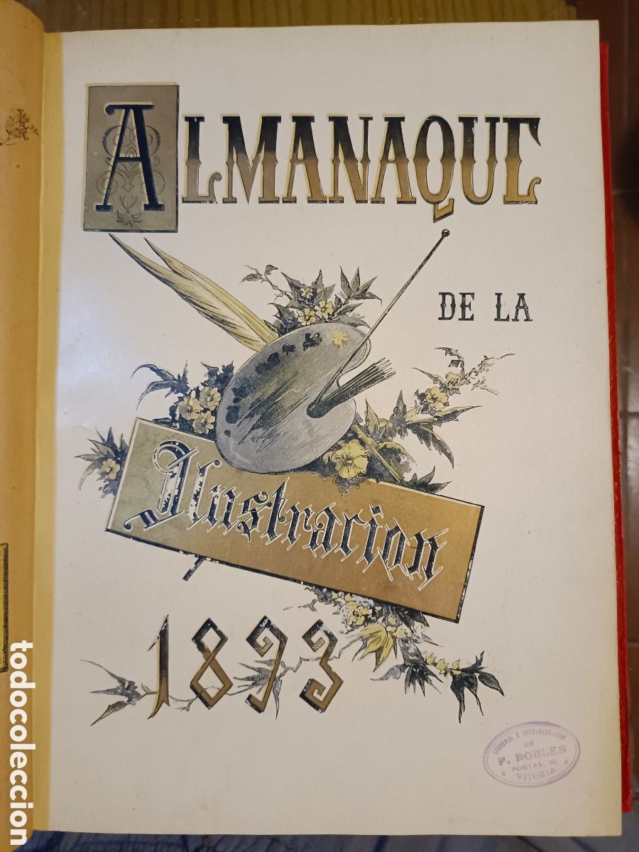 Libros antiguos: Almanaque de La Ilustraci&oacute;n Dos Tomos - Foto 1