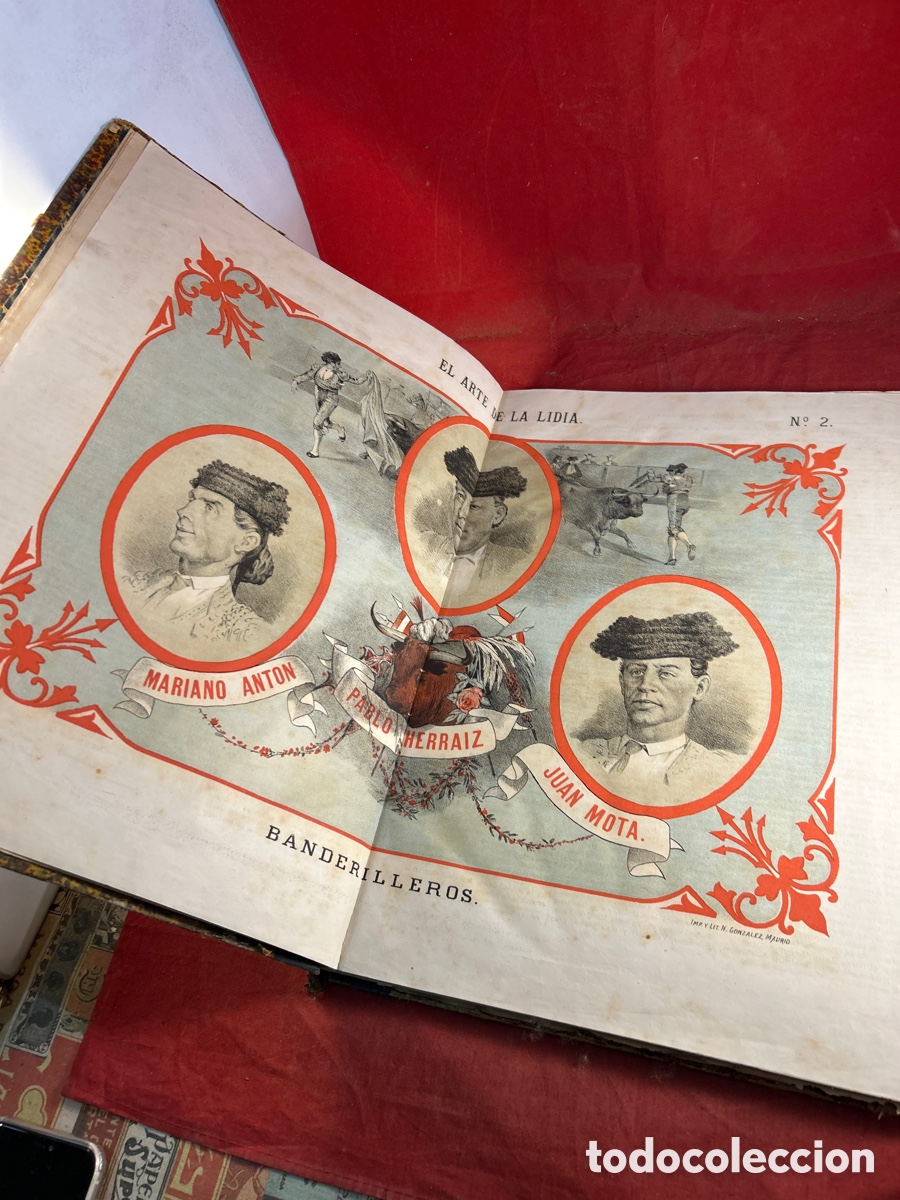 Libros antiguos: EL ARTE DE LA LIDIA 1883 - Foto 5