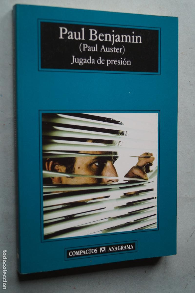 Libros antiguos: PAUL BENJAMIN (PAUL AUSTER). JUGADA DE PRESI&Oacute;N - Foto 1