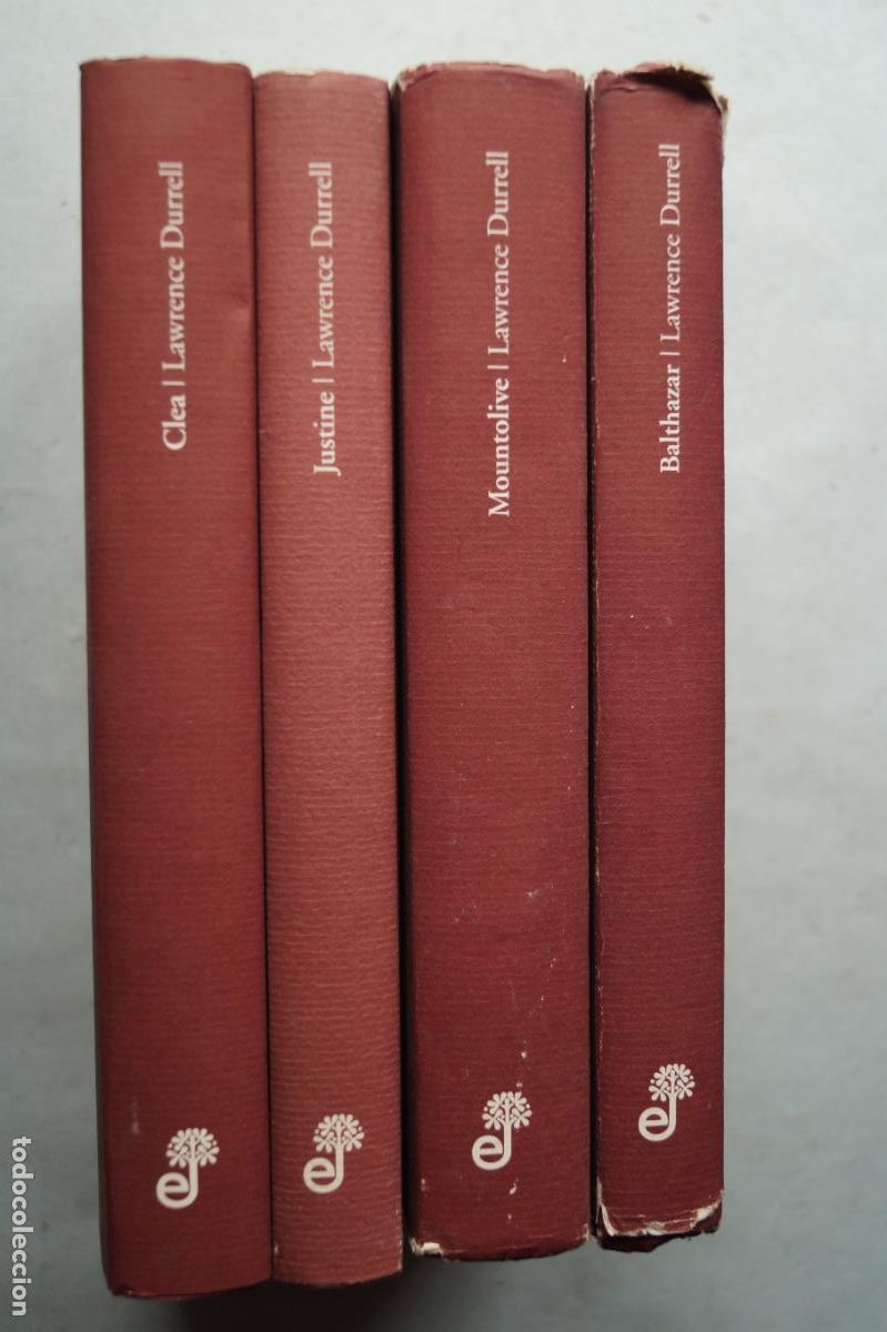 Libros antiguos: EL CUARTETO DE ALEJANDRIA. LAWRENCE DURREL. - Foto 1