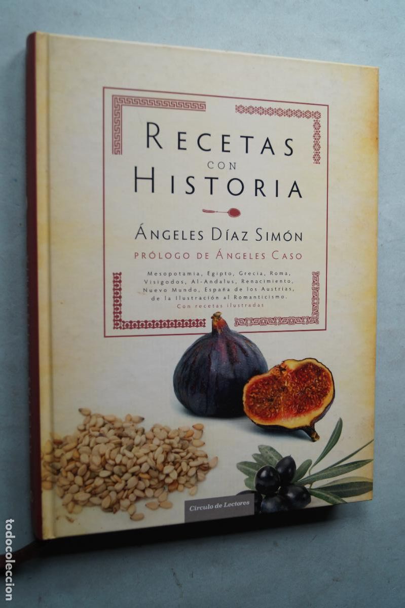 Libros antiguos: RECETAS CON HISTORIA. ANGELES DIAZ SIMON - Foto 1