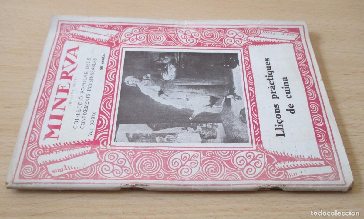Libros antiguos: Lli&ccedil;ons pr&agrave;ctiques de cuina - Foto 2