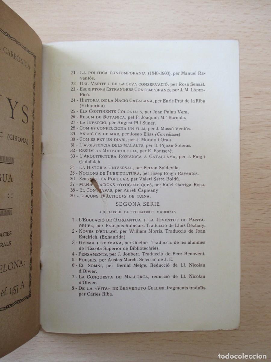 Libros antiguos: Lli&ccedil;ons pr&agrave;ctiques de cuina - Foto 11