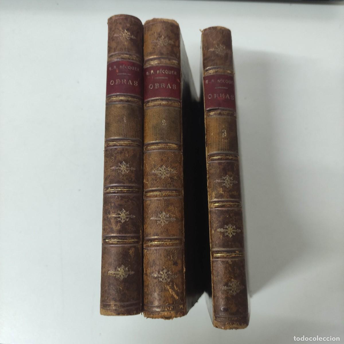 Libros antiguos: Obras de Gustavo A. B&eacute;cquer, 1915 - Foto 1