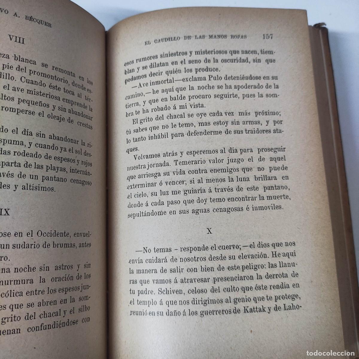 Libros antiguos: Obras de Gustavo A. B&eacute;cquer, 1915 - Foto 2