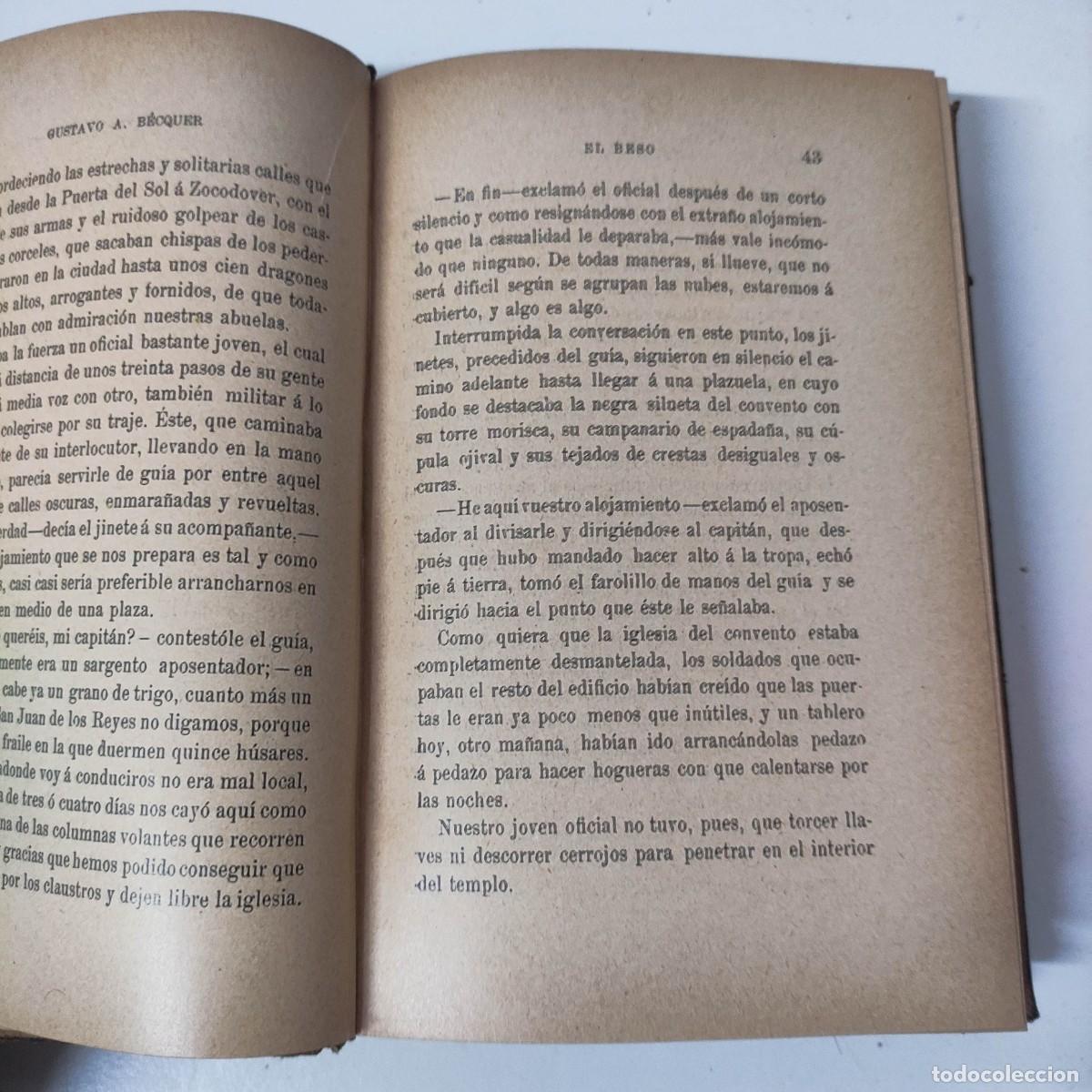 Libros antiguos: Obras de Gustavo A. B&eacute;cquer, 1915 - Foto 5