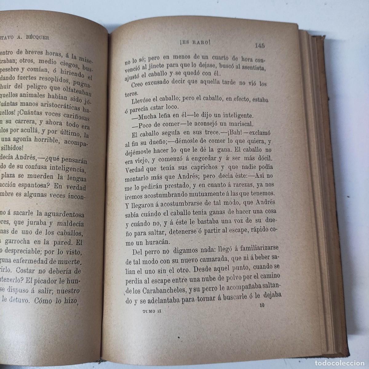 Libros antiguos: Obras de Gustavo A. B&eacute;cquer, 1915 - Foto 6