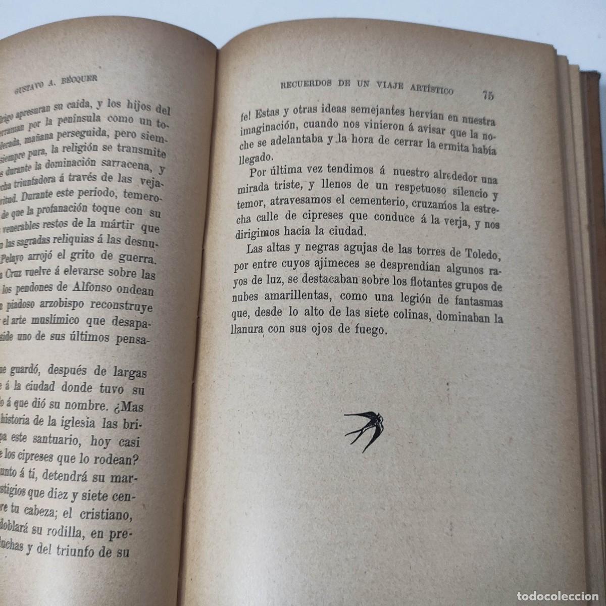 Libros antiguos: Obras de Gustavo A. B&eacute;cquer, 1915 - Foto 10