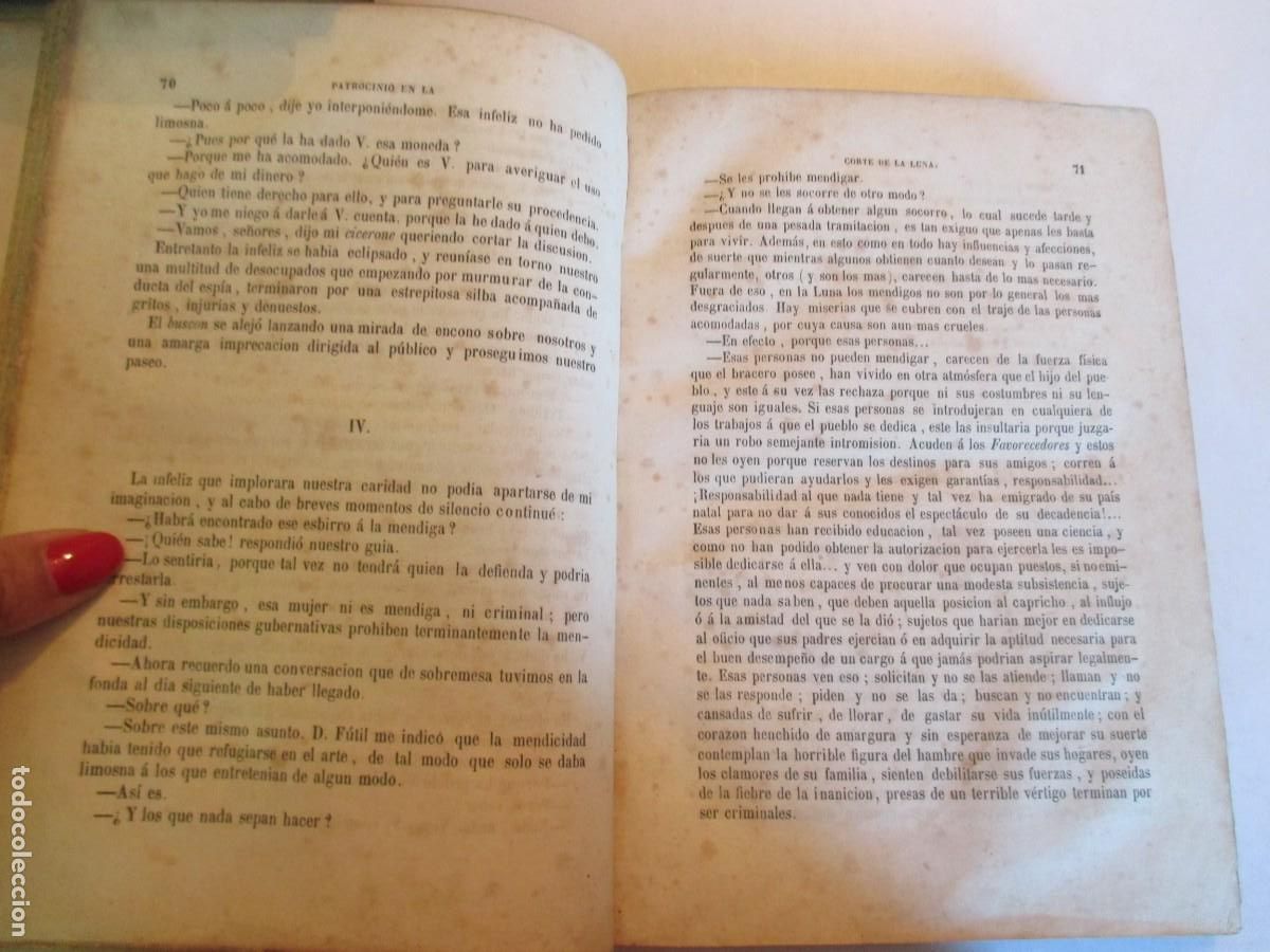 Libros antiguos: PATROCINIO EN LA CORTE DE LA LUNA W34116 - Foto 5