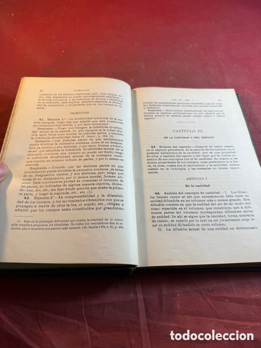 Libros antiguos: ELEMENTOS DE FILOSOF&Iacute;A 1916 - Foto 3