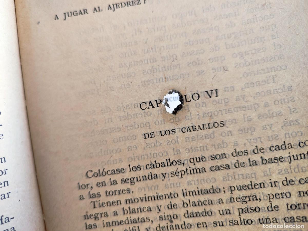 Libros antiguos: &iquest;QUIERE V. APRENDER A JUGAR AL AJEDREZ?. COLECCI&Oacute;N WILLEMANNS - Foto 6