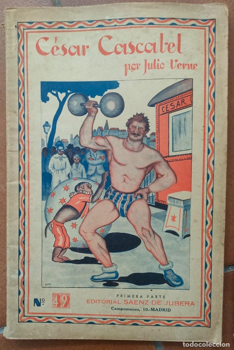 Libros antiguos: Julio Verne. Cesar Cascabel. - Foto 1