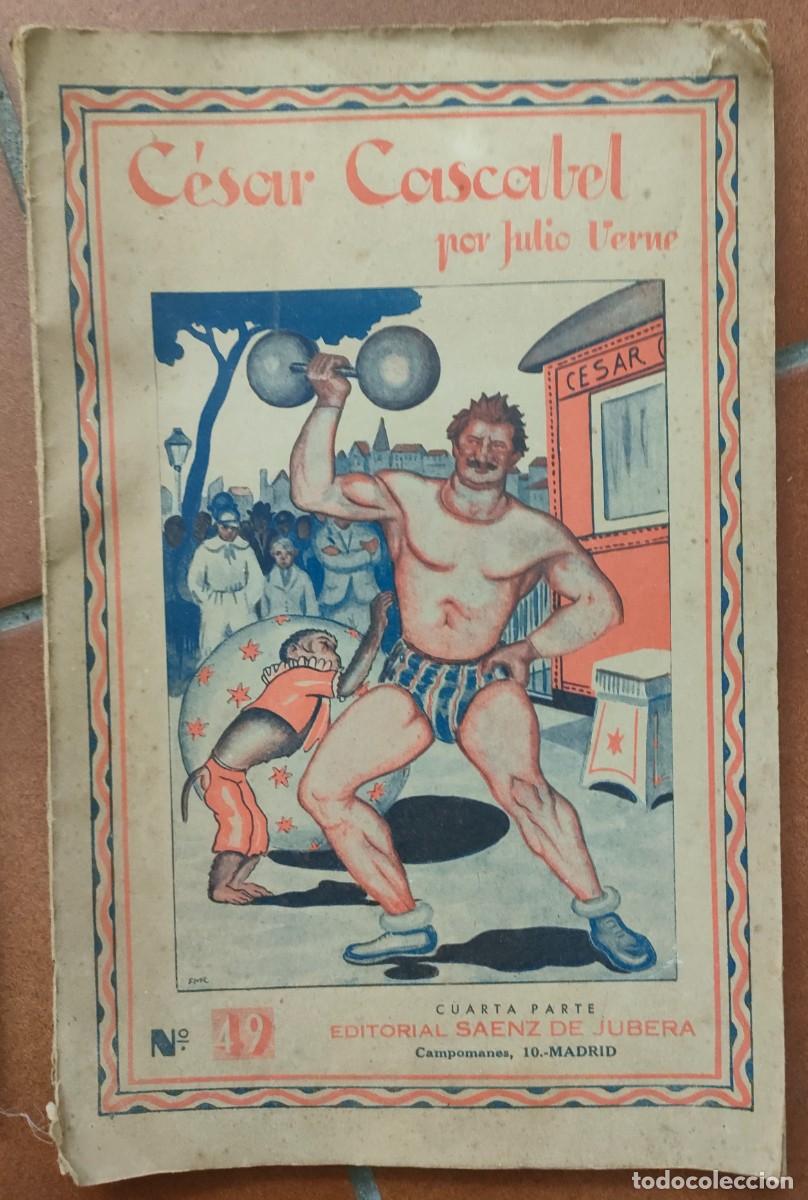 Libros antiguos: Julio Verne. Cesar Cascabel. - Foto 3