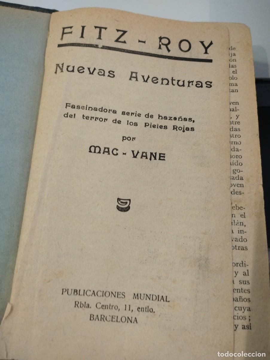 Libros antiguos: Fitz Roy. Nuevas aventuras. Mac Vane - Foto 1
