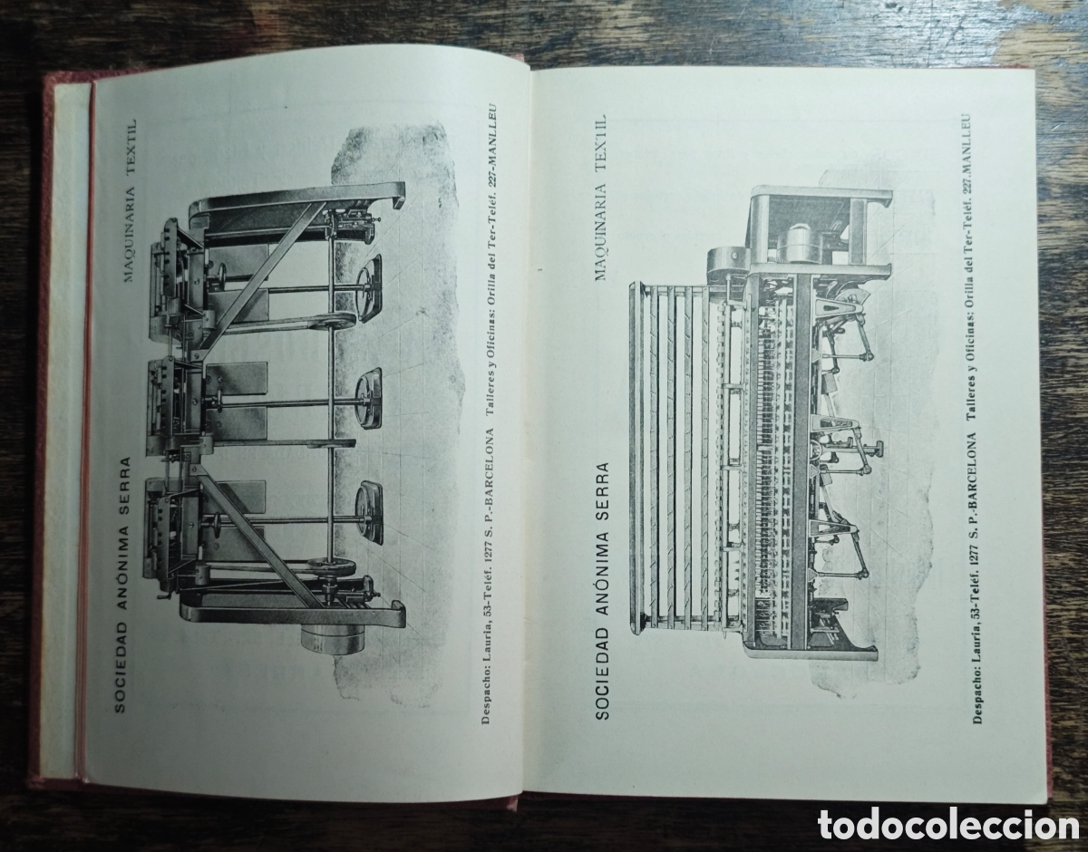 Libros antiguos: EL TE&Oacute;RICO PR&Aacute;CTICO DE TEJIDOS - Foto 9