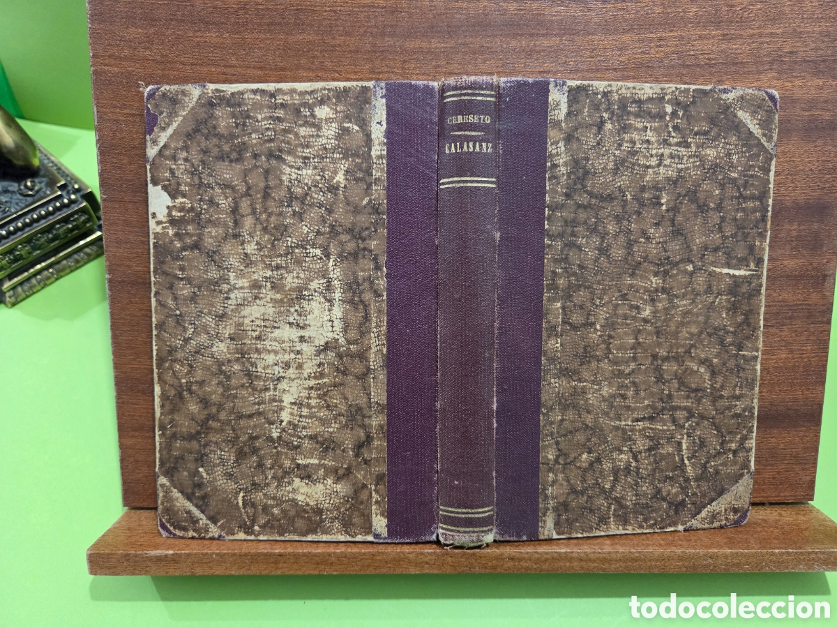 Libros antiguos: ANTIGUO LIBRO...1909...&rdquo;&rdquo;CALASANZ&rdquo;&rdquo;... G. B. CERESETO...... - Foto 4