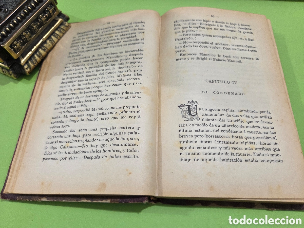 Libros antiguos: ANTIGUO LIBRO...1909...&rdquo;&rdquo;CALASANZ&rdquo;&rdquo;... G. B. CERESETO...... - Foto 7