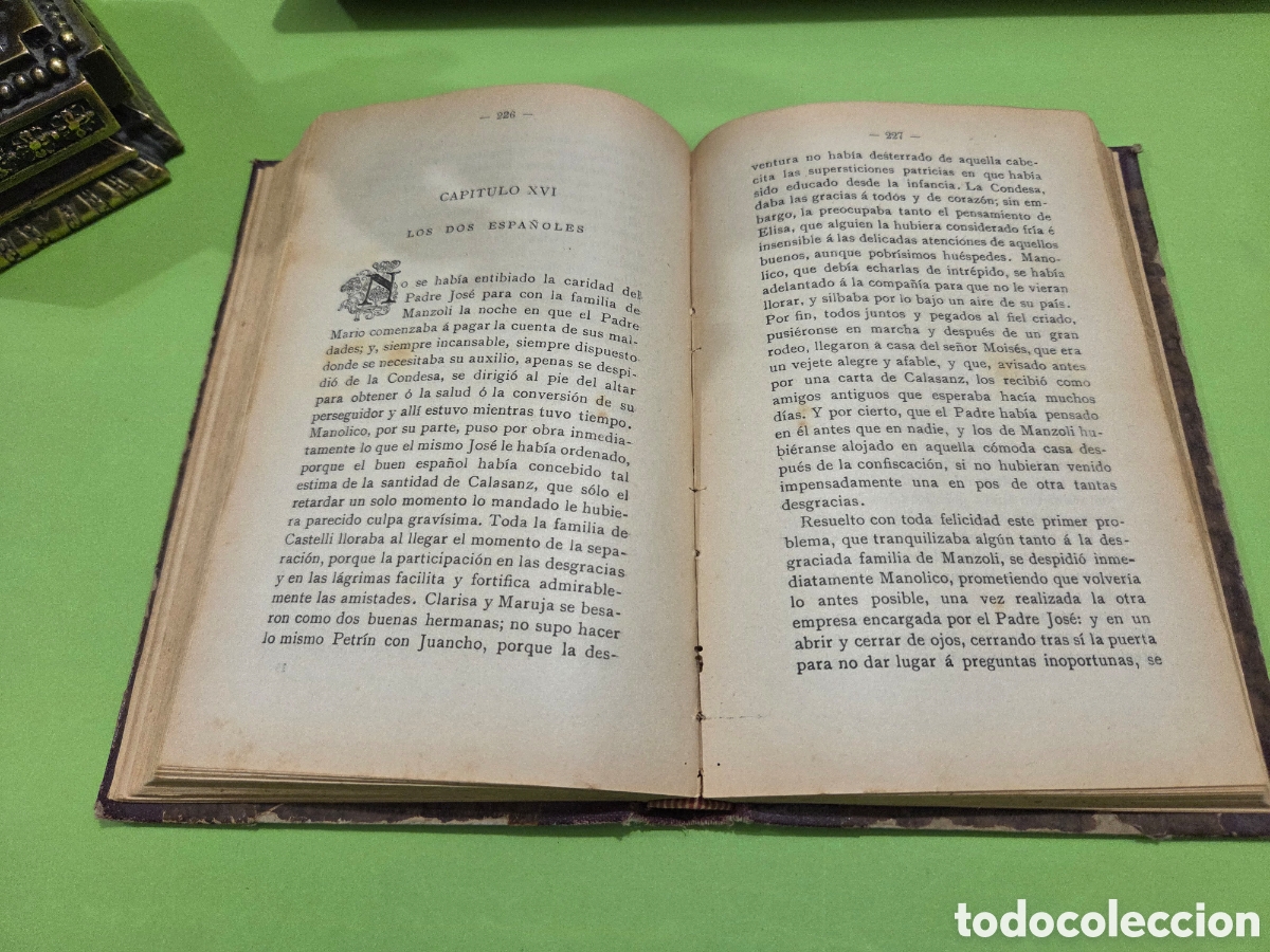 Libros antiguos: ANTIGUO LIBRO...1909...&rdquo;&rdquo;CALASANZ&rdquo;&rdquo;... G. B. CERESETO...... - Foto 8