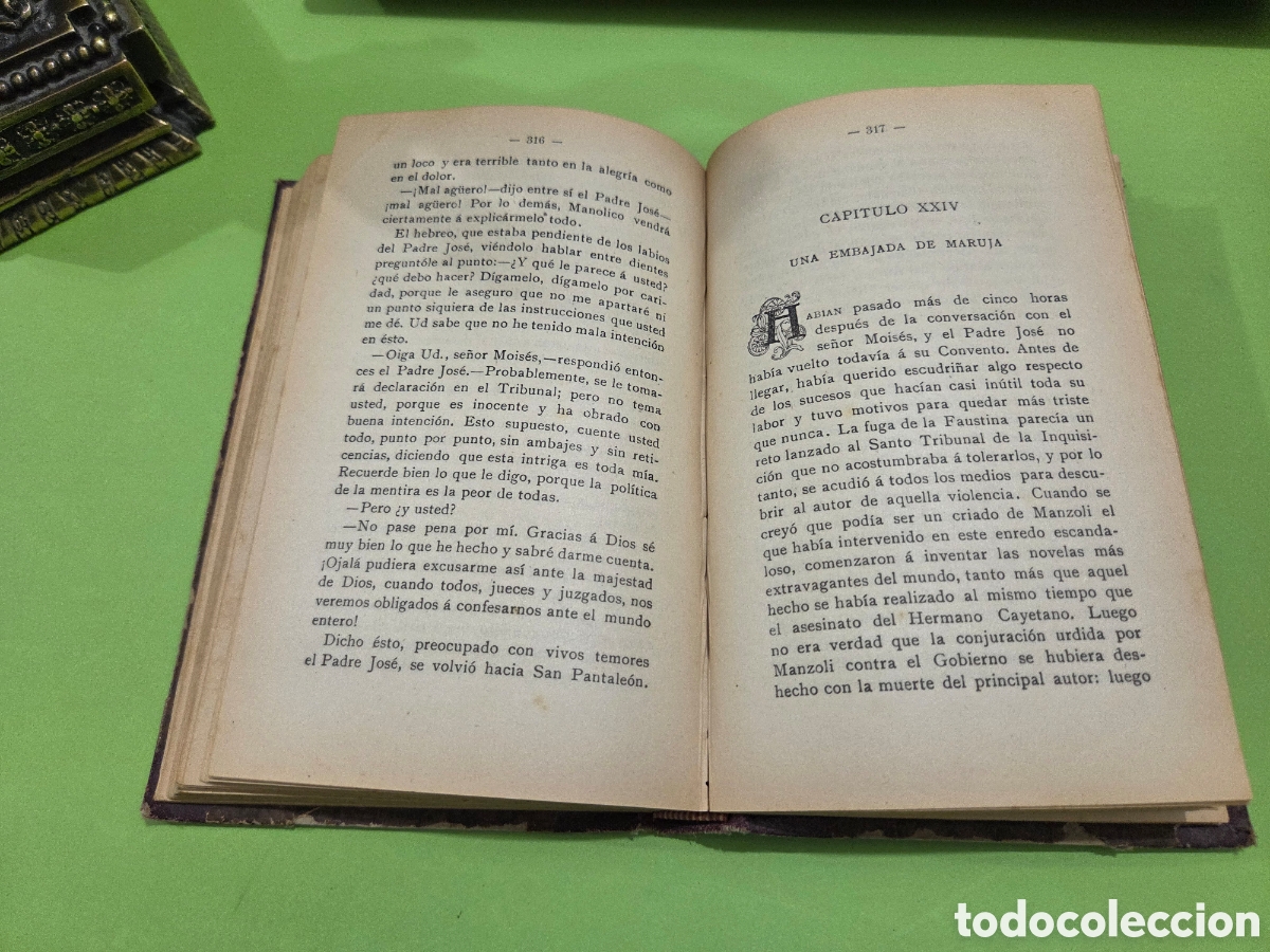 Libros antiguos: ANTIGUO LIBRO...1909...&rdquo;&rdquo;CALASANZ&rdquo;&rdquo;... G. B. CERESETO...... - Foto 9