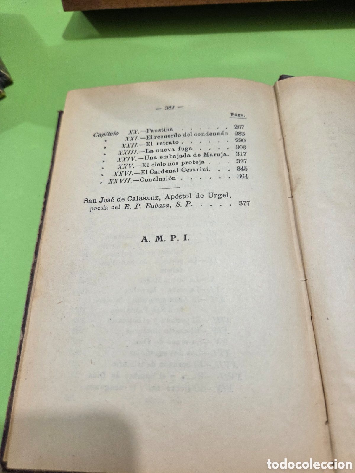 Libros antiguos: ANTIGUO LIBRO...1909...&rdquo;&rdquo;CALASANZ&rdquo;&rdquo;... G. B. CERESETO...... - Foto 12