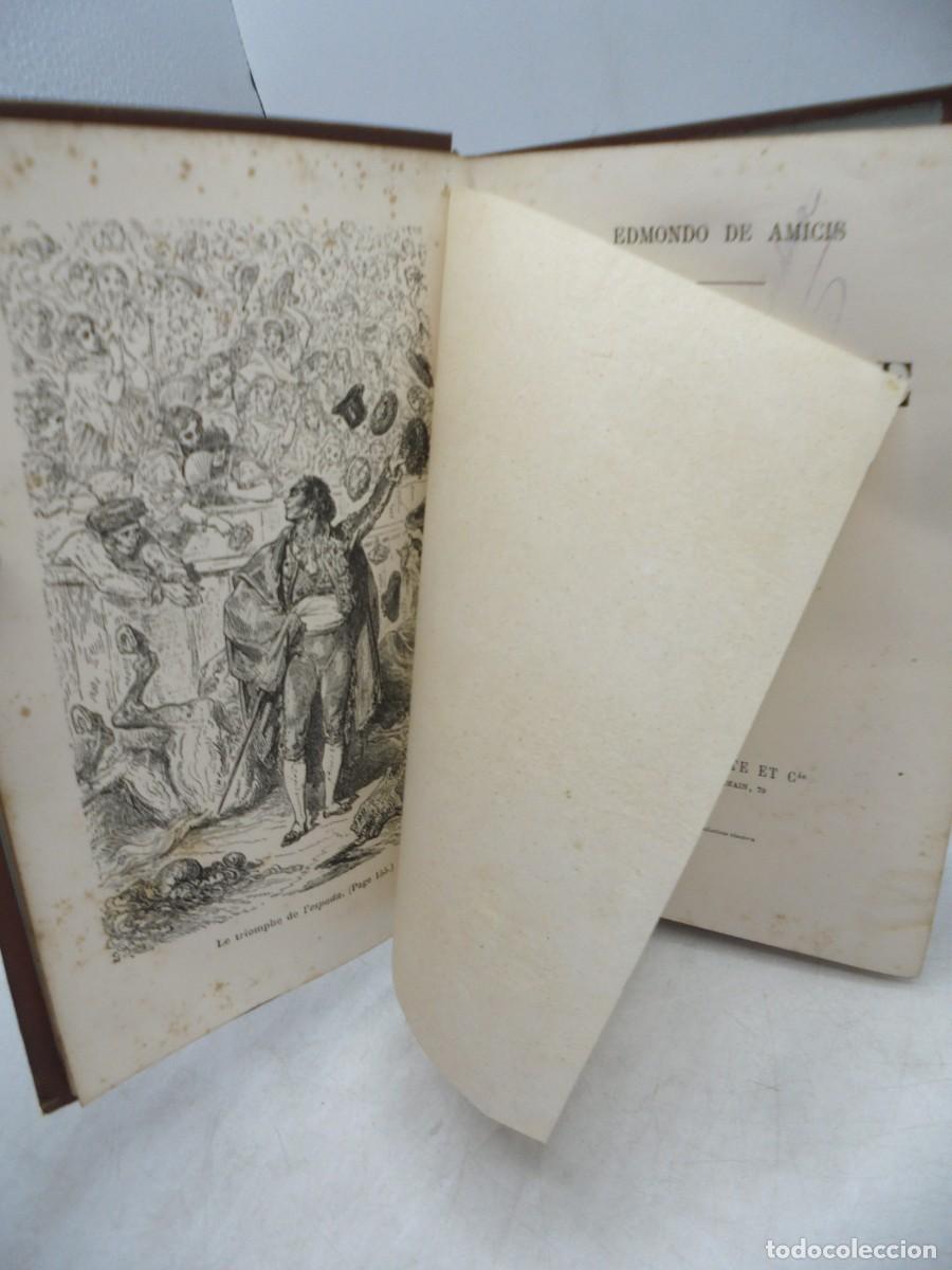 Libros antiguos: L&acute;ESPAGNE. EDMONDO DE AMICIS. 1878. PAGS : 403. - Foto 4