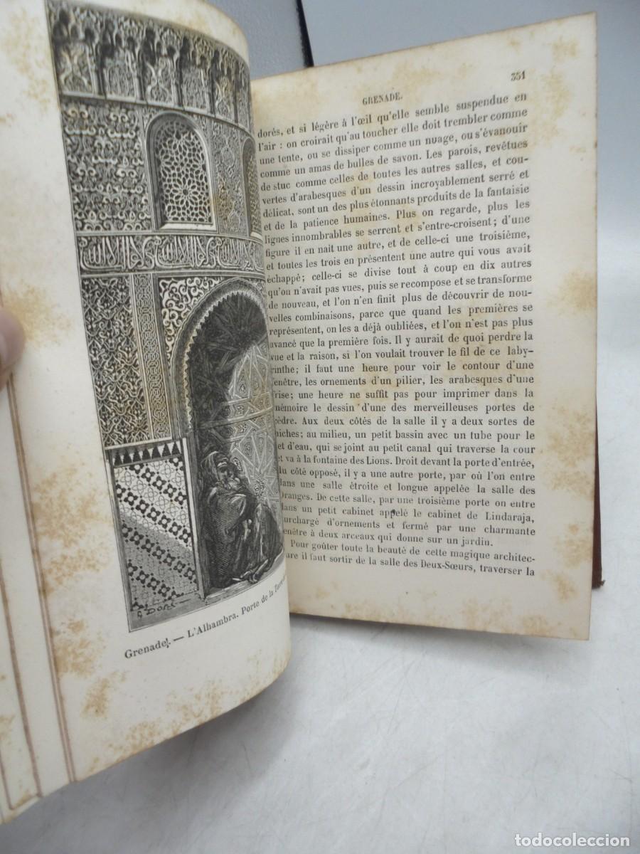 Libros antiguos: L&acute;ESPAGNE. EDMONDO DE AMICIS. 1878. PAGS : 403. - Foto 6
