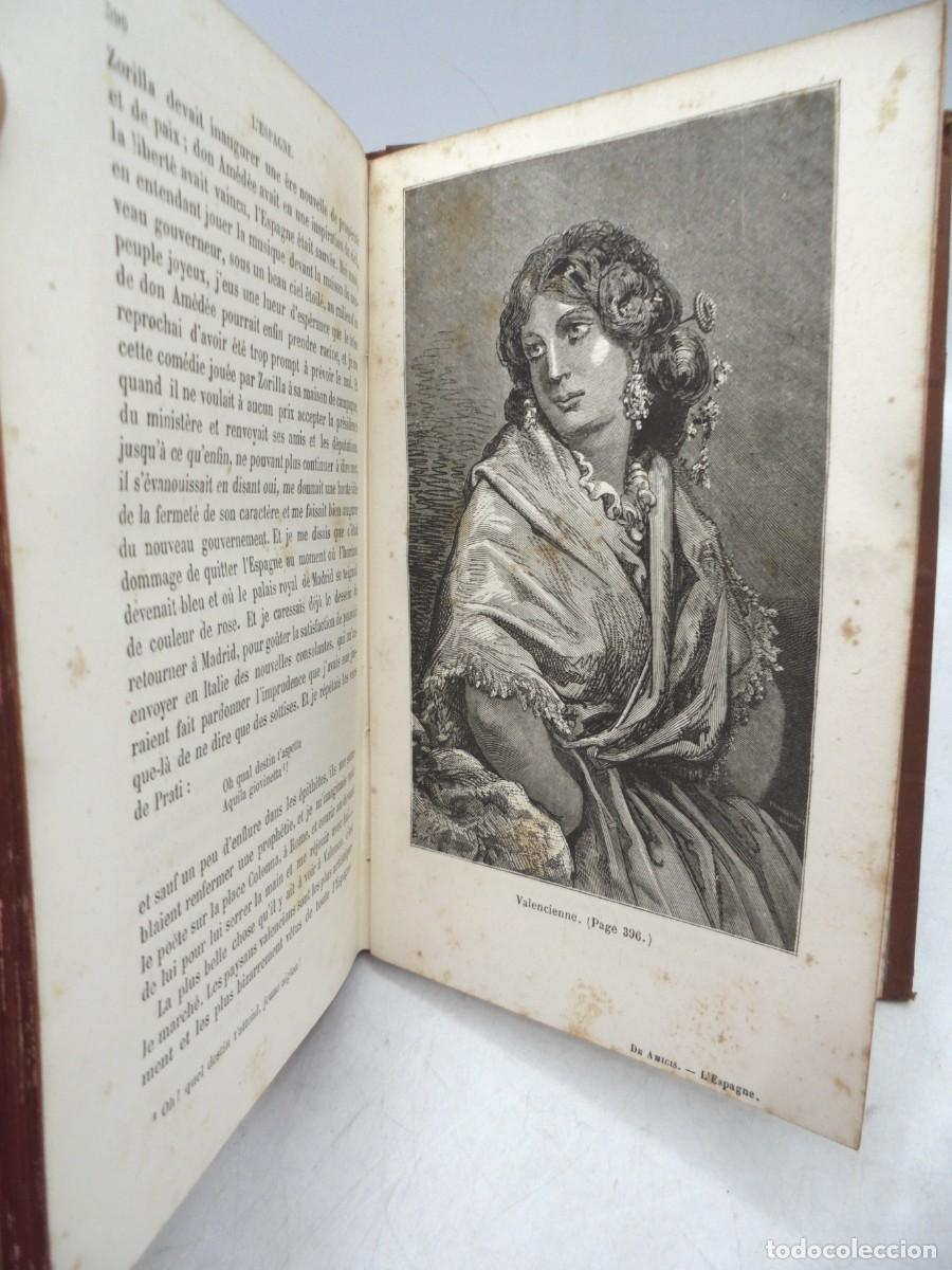 Libros antiguos: L&acute;ESPAGNE. EDMONDO DE AMICIS. 1878. PAGS : 403. - Foto 7