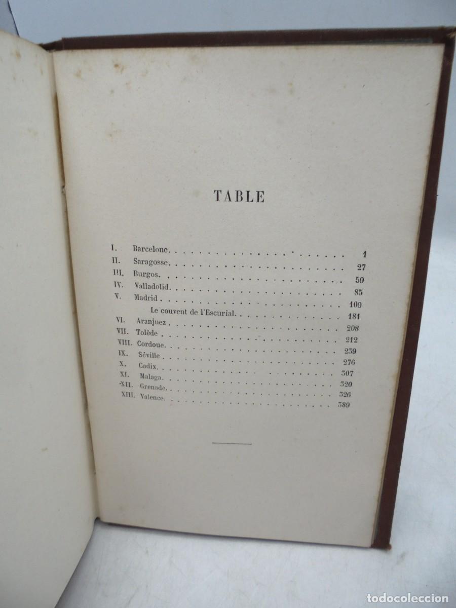 Libros antiguos: L&acute;ESPAGNE. EDMONDO DE AMICIS. 1878. PAGS : 403. - Foto 8