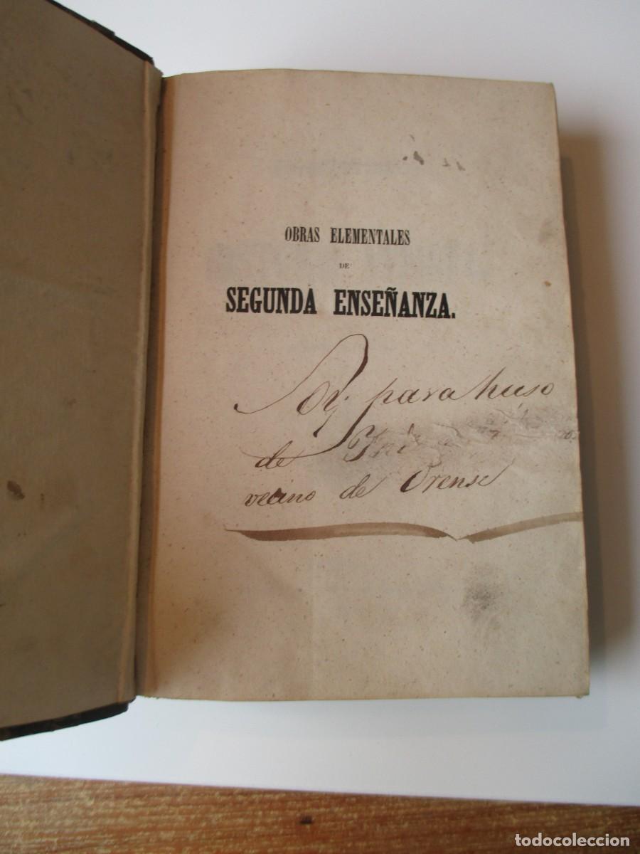 Libros antiguos: Elementos de la historia antigua W34228 - Foto 5