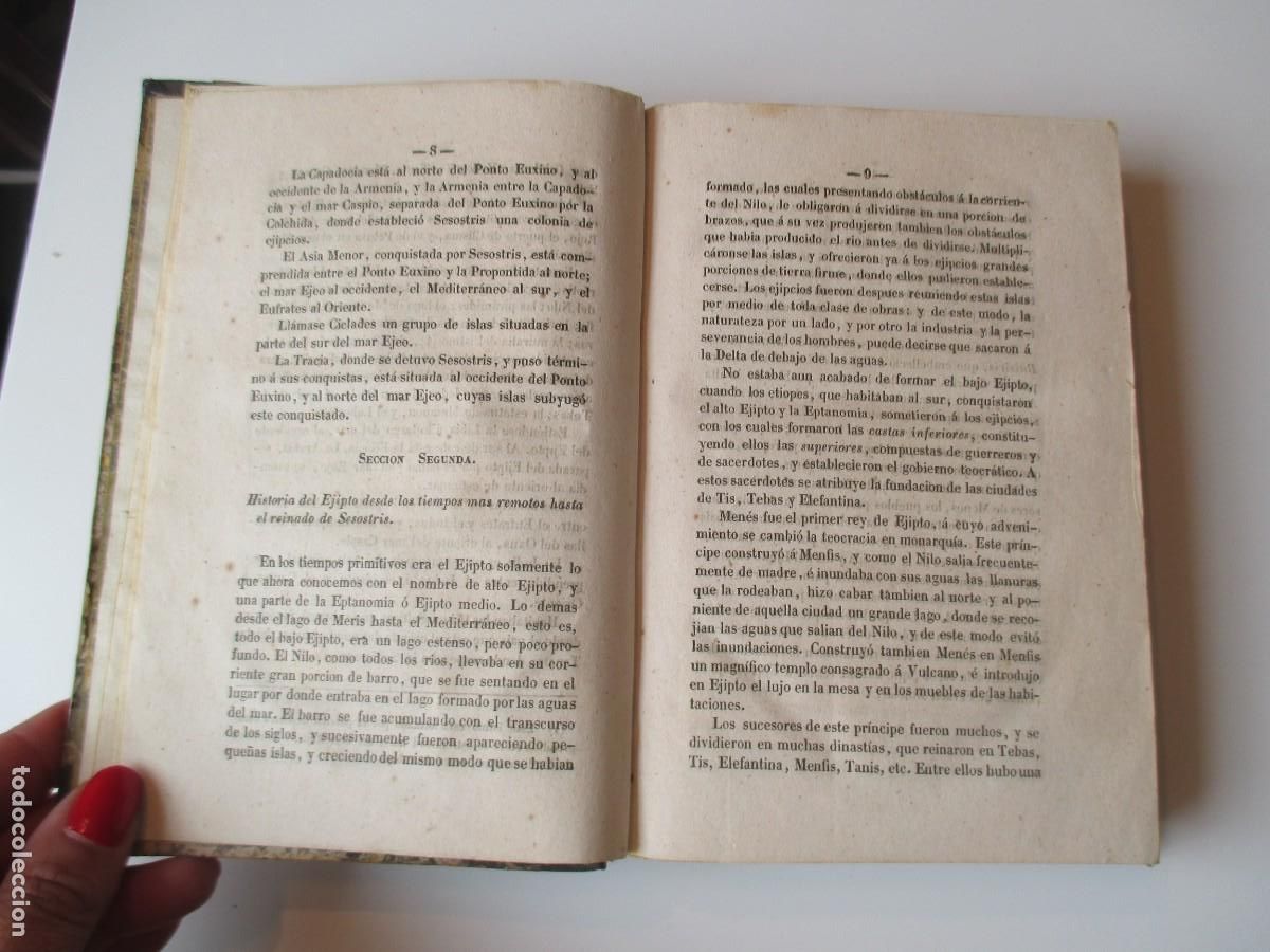 Libros antiguos: Elementos de la historia antigua W34228 - Foto 7