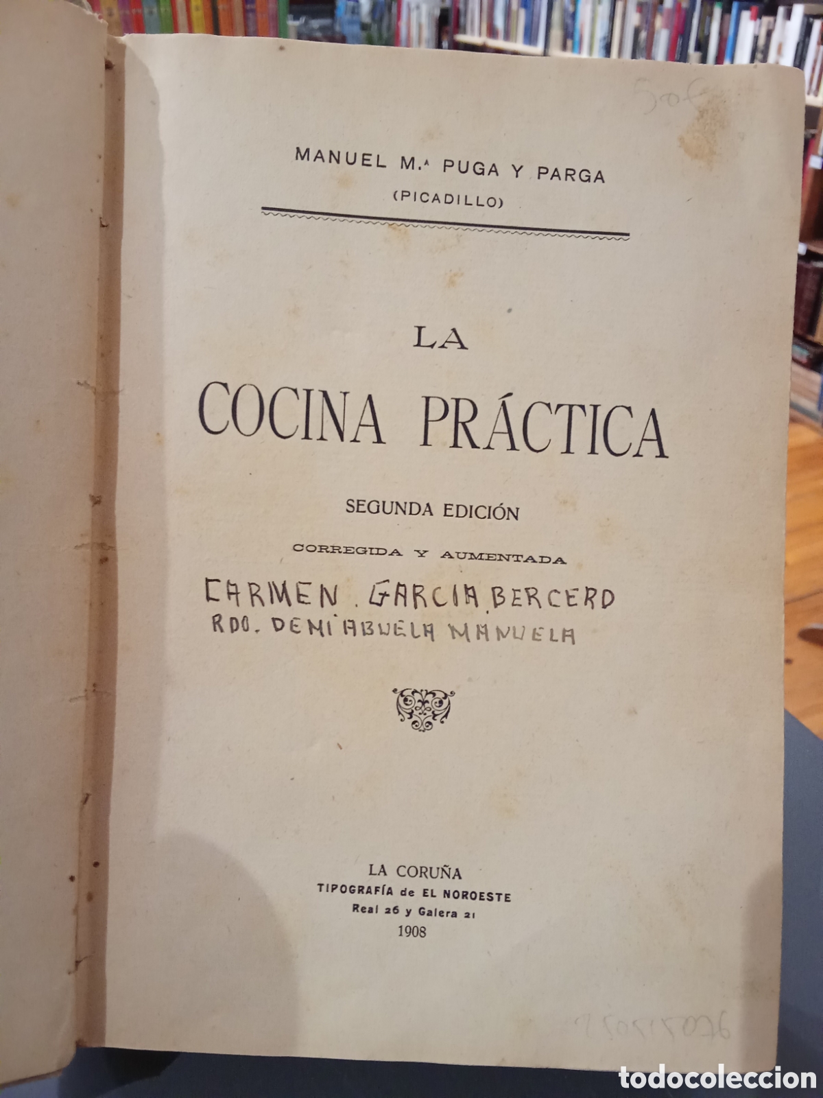 Libros antiguos: La cocina pr&aacute;ctica - Manuel Puga y Parga - 1908 - Foto 6