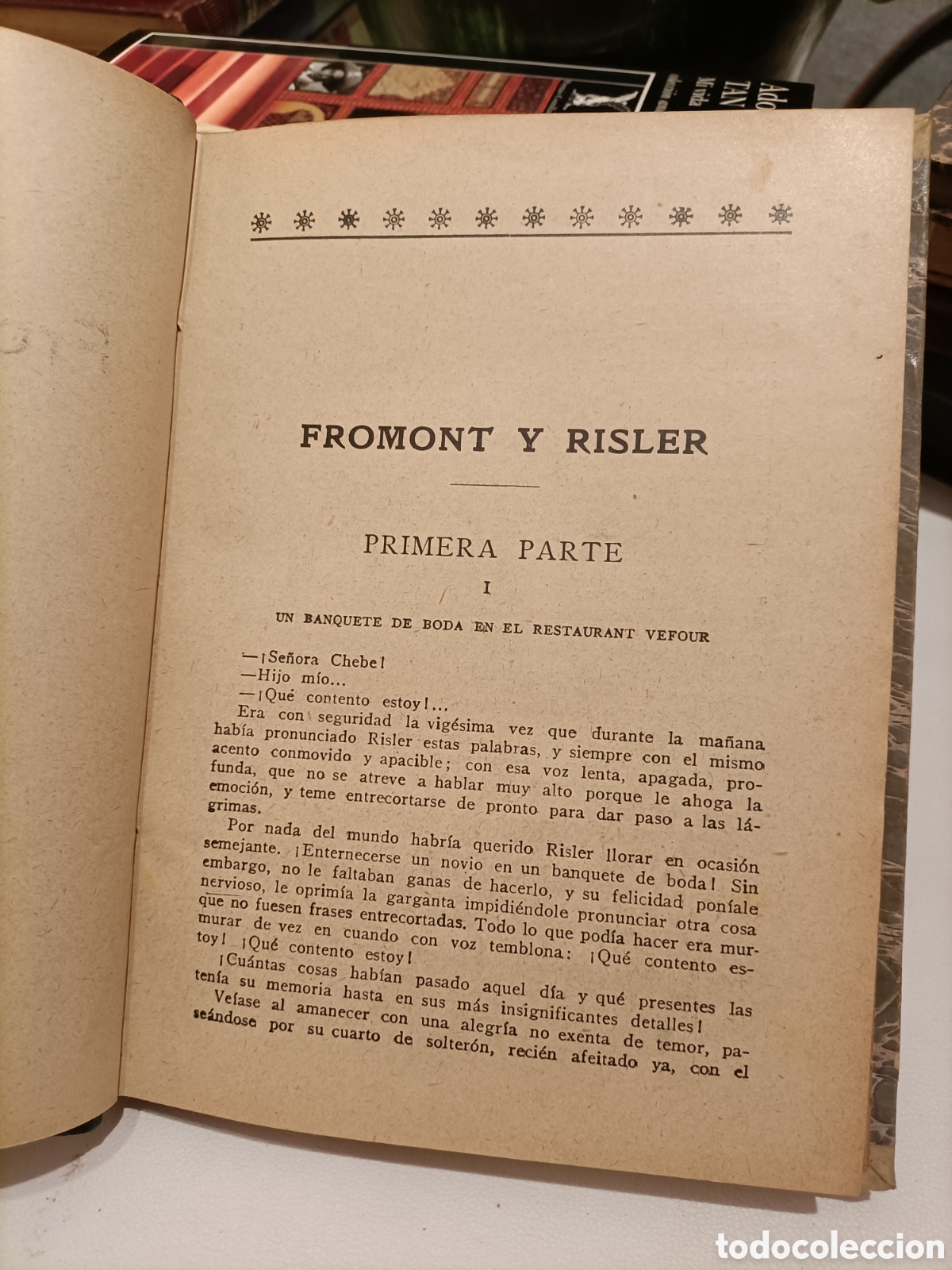 Libros antiguos: A&ntilde;os 30,Fromont y Risler, Alfonso Daudet, Versi&oacute;n Espa&ntilde;ola - Foto 6