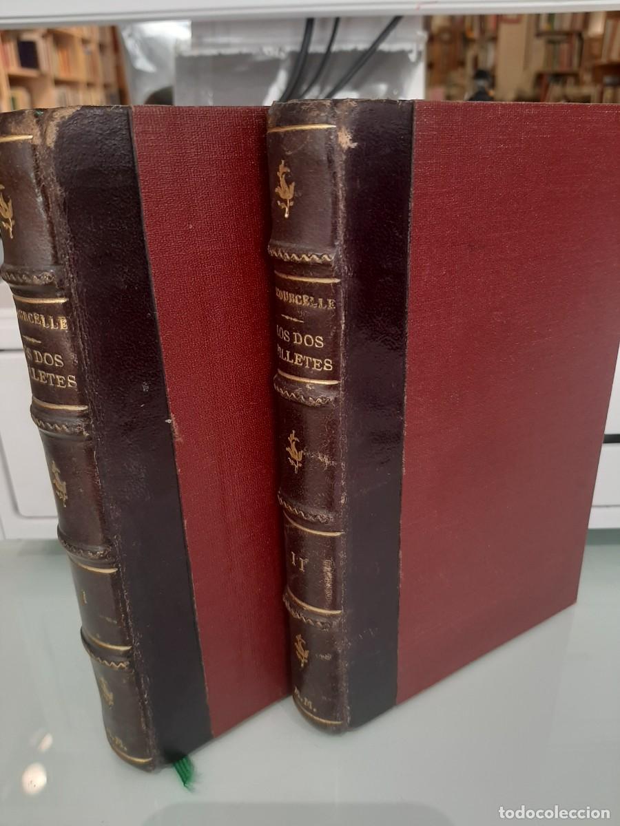 Libros antiguos: Pierre Decourcelle. Los dos Pilletes. 2 Vols. - Foto 2
