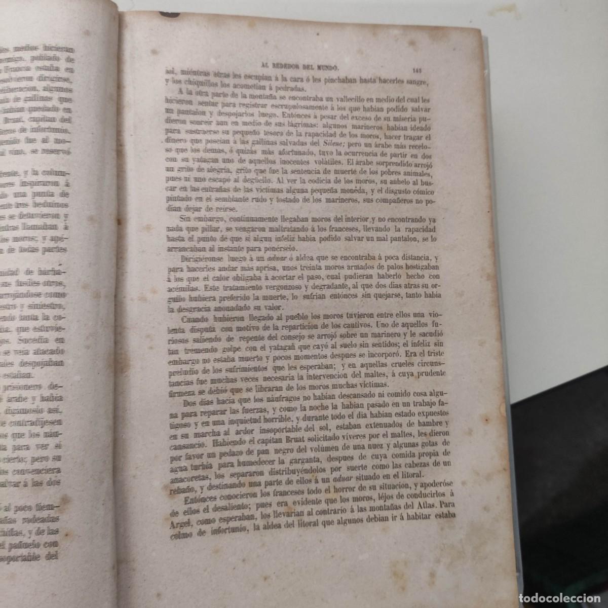 Libros antiguos: VIAJE DRAMATICO AL REDEDOR DEL MUNDO 1864 - Foto 4