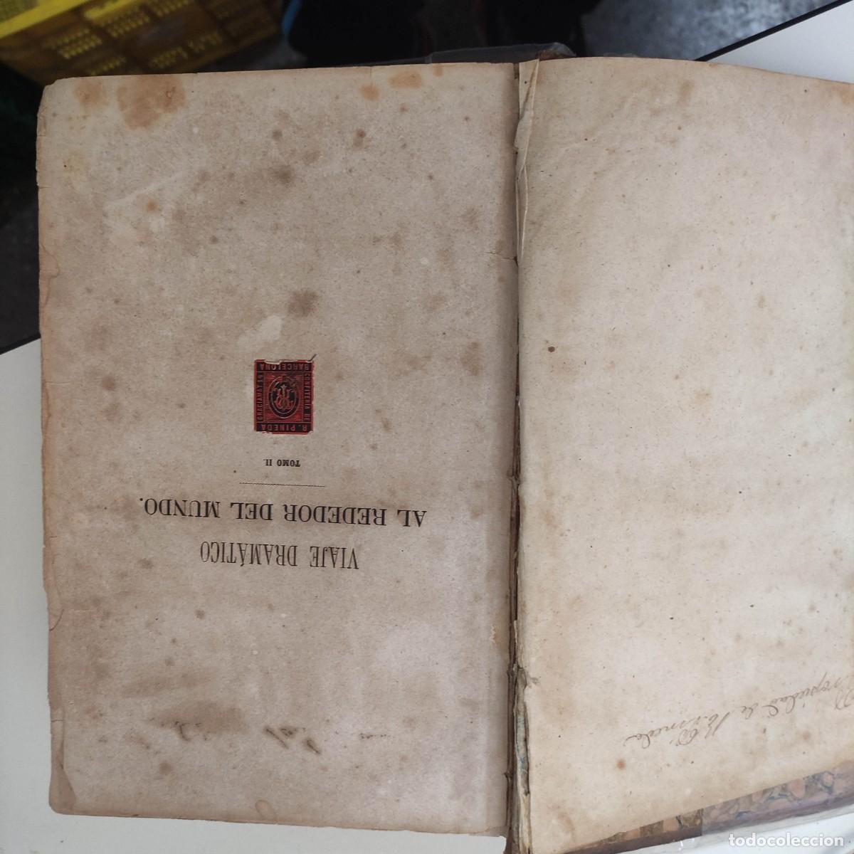 Libros antiguos: VIAJE DRAMATICO AL REDEDOR DEL MUNDO 1864 - Foto 6