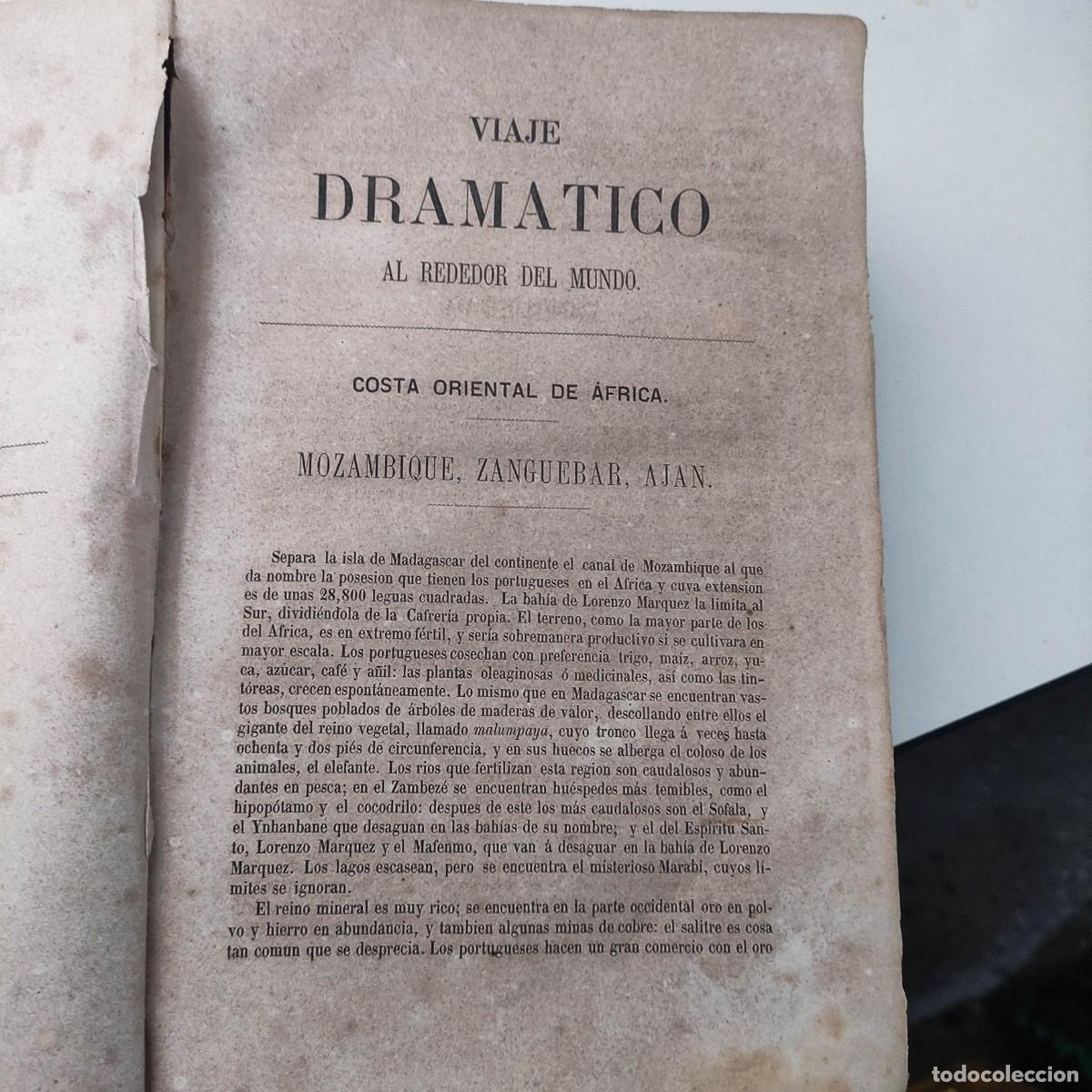 Libros antiguos: VIAJE DRAMATICO AL REDEDOR DEL MUNDO 1864 - Foto 9