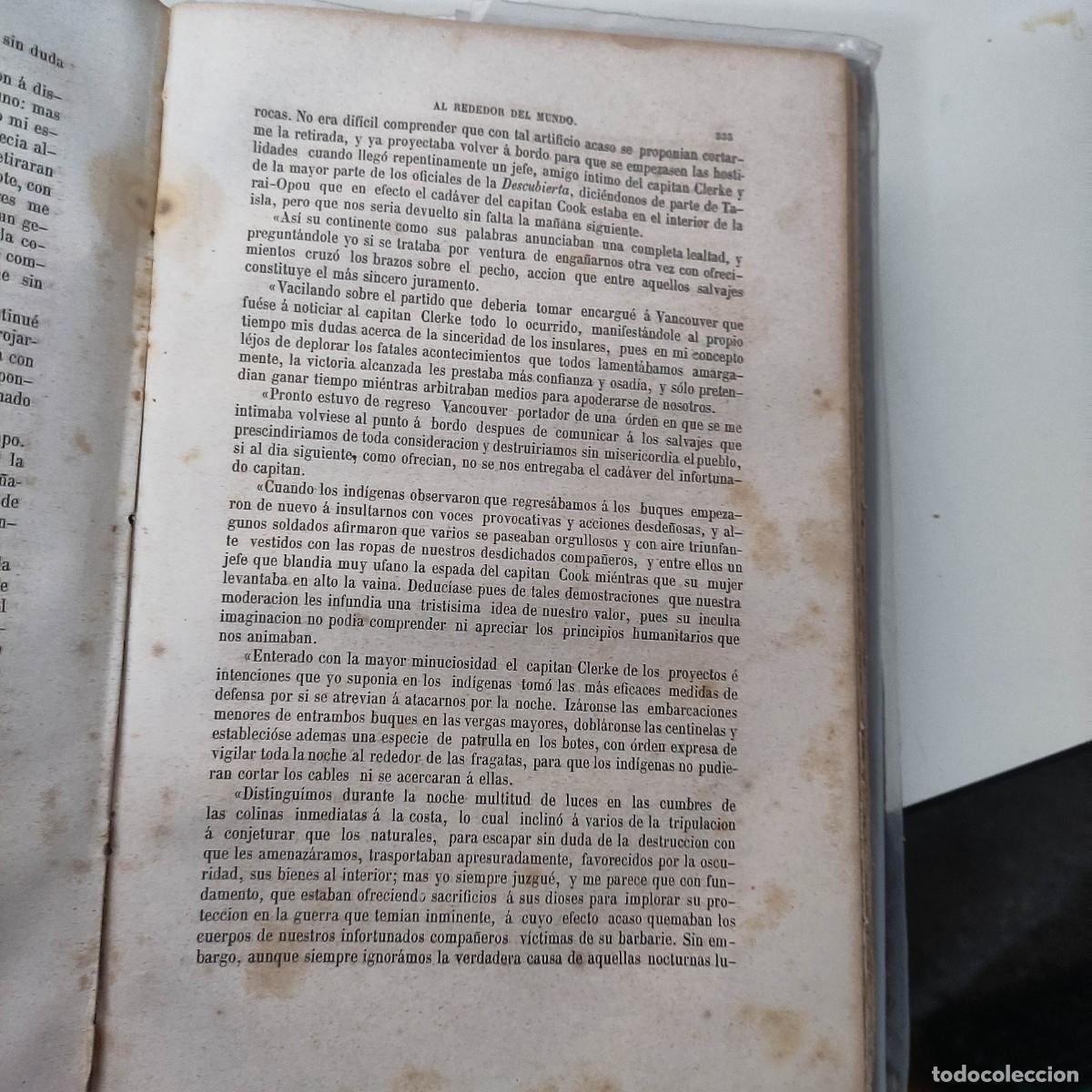 Libros antiguos: VIAJE DRAMATICO AL REDEDOR DEL MUNDO 1864 - Foto 11
