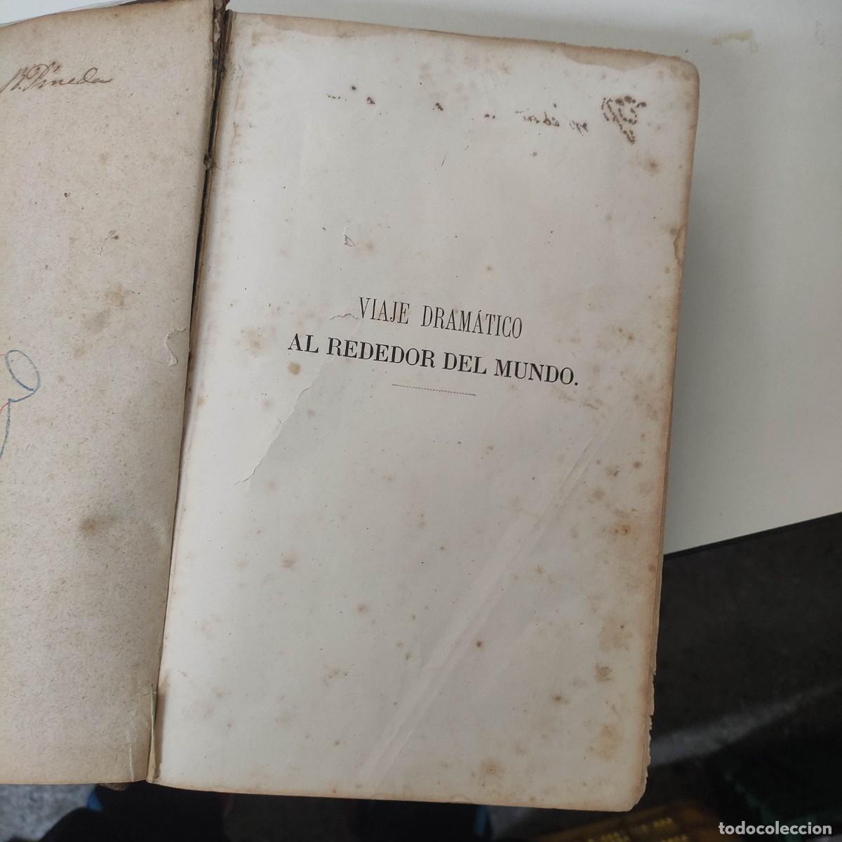 Libros antiguos: VIAJE DRAMATICO AL REDEDOR DEL MUNDO 1864 - Foto 13