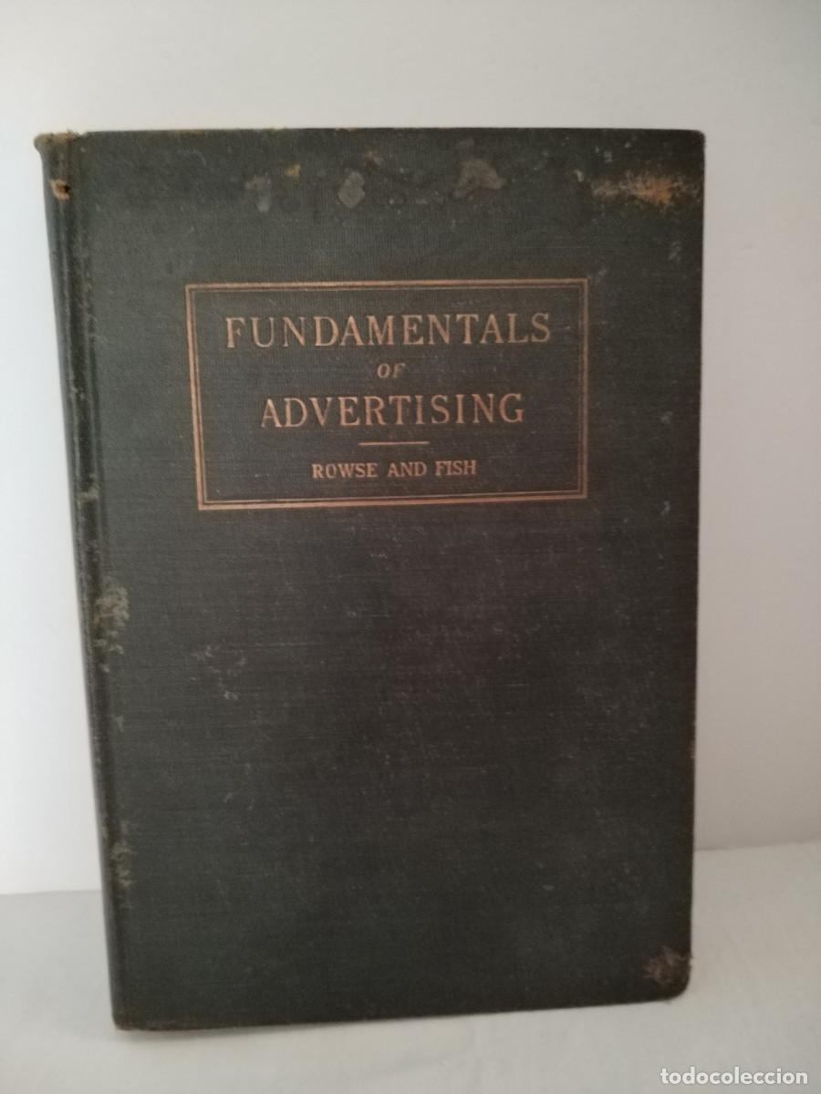 Libros antiguos: Fundamentals of Advertising - Foto 1