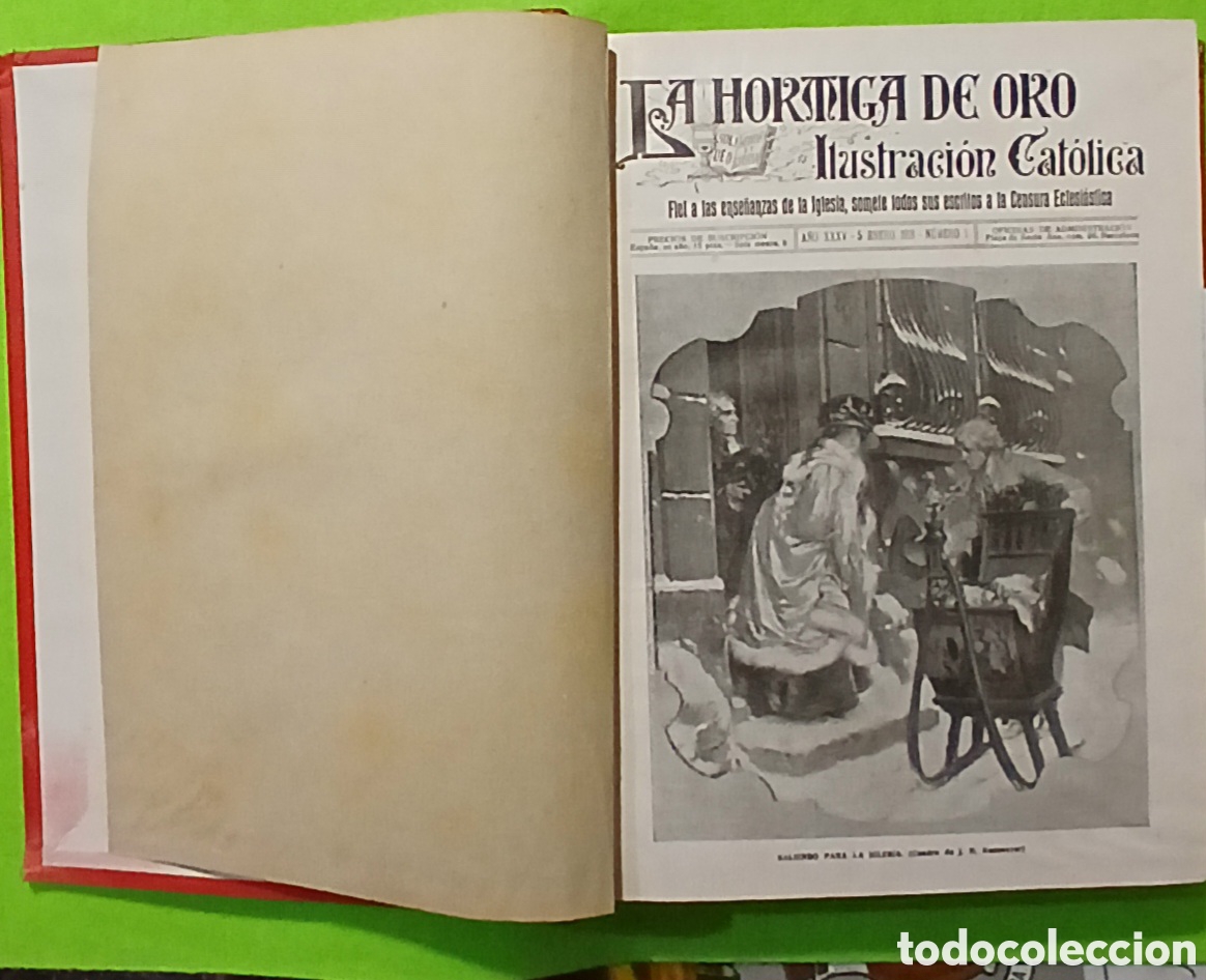 Libros antiguos: La hormiga de oro 1916-17-18 - Foto 14