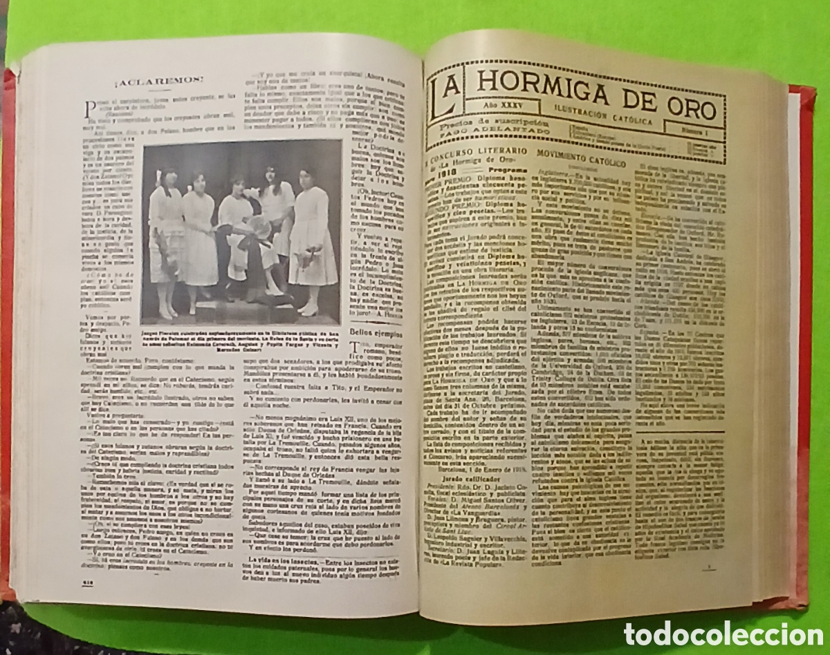 Libros antiguos: La hormiga de oro 1916-17-18 - Foto 15